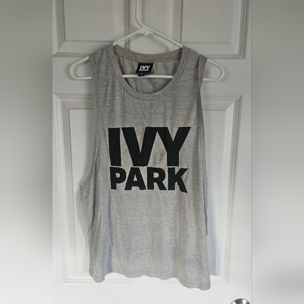 IVY PARK Light Gray Tank